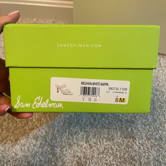 Sam Edelman White Sandals - Picture 4 of 6